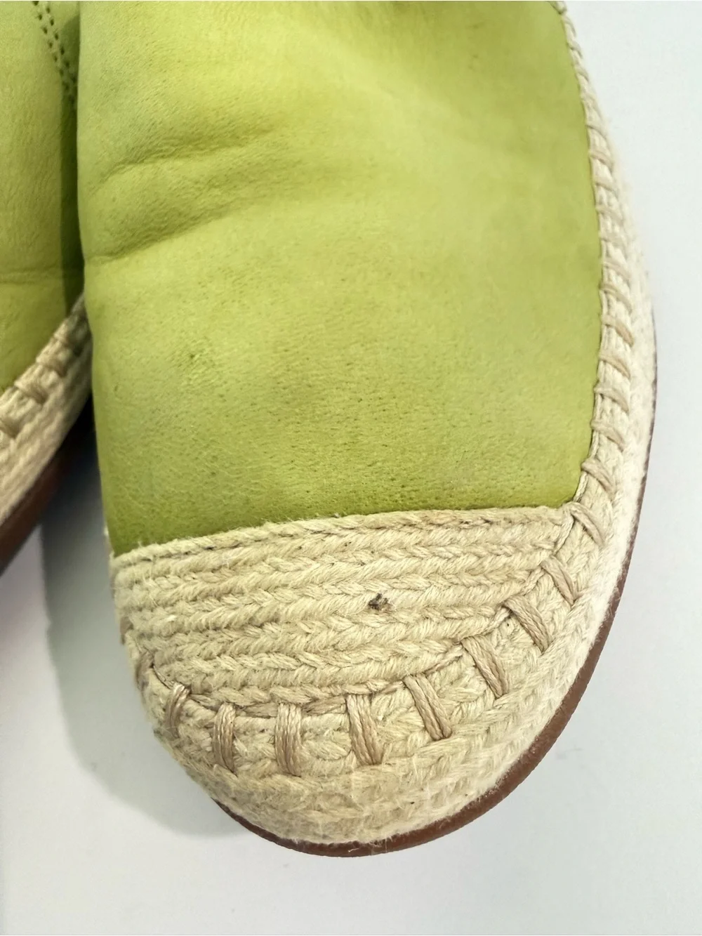 Dansko Lesley Green Nubuck Espadrille Flats Women’s EU 42 Comfort Slip-On